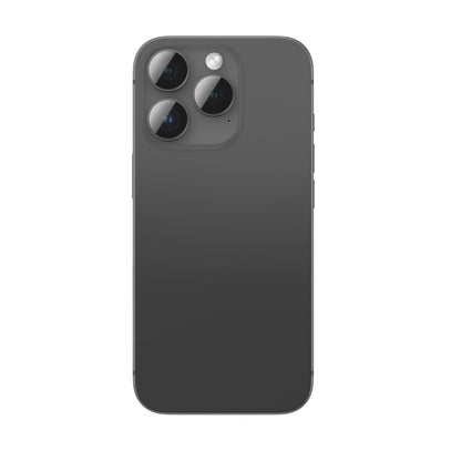 AmazingThing Tempered glass with camera lens frame for iPhone 16 Pro / 16 Pro Max - black – image 2