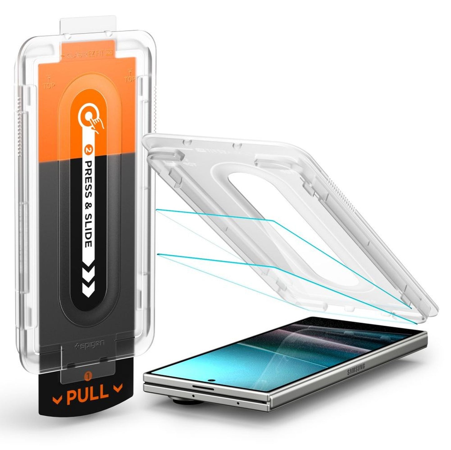 SPIGEN Tempered glass for Samsung Galaxy Z Fold 7 with applicator - 2 pcs. – image 2