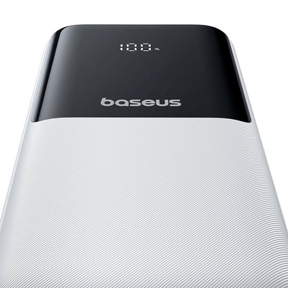 BASEUS Powerbank 20000mAh 22.5W USB-A USB-C with built-in USB-C iPhone Lightning cables - white – image 6