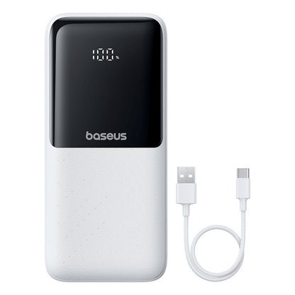 BASEUS Powerbank 20000mAh 22.5W USB-A USB-C with built-in USB-C iPhone Lightning cables - white – image 7