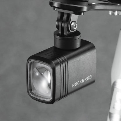 ROCKBROS Rechargeable front bicycle light 1000 lm 2800 mAh - black – image 8