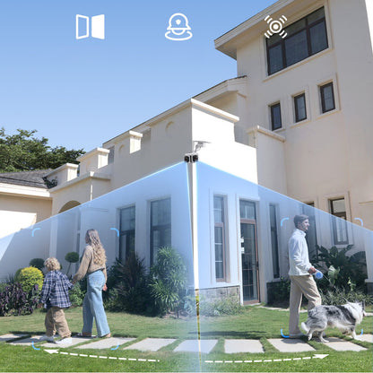 BASEUS Outdoor surveillance camera with 3K IP65 solar panel - white – image 11