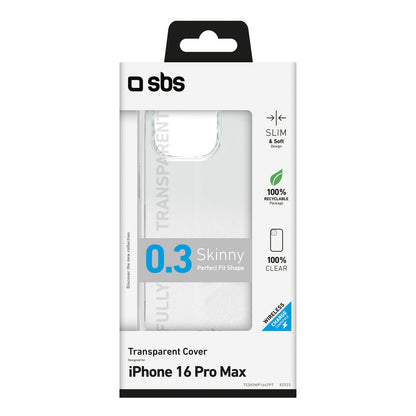 SBS Case for iPhone 16 Pro Max Skinny Cover - transparent – image 2