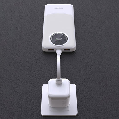 DUDAO Powerbank K12 10000mAh USB-A USB-C PD 22.5W - white – image 4
