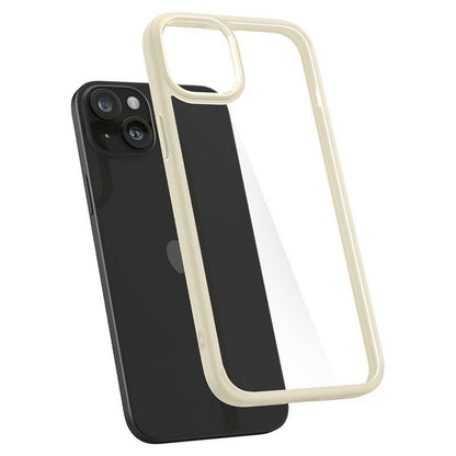 SPIGEN Case cover for iPhone 15 Plus Crystal Hybrid - transparent beige