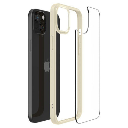 SPIGEN Case cover for iPhone 15 Plus Crystal Hybrid - transparent beige – image 9