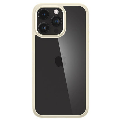 SPIGEN Case cover for iPhone 15 Pro Max Crystal Hybrid - transparent beige – image 10