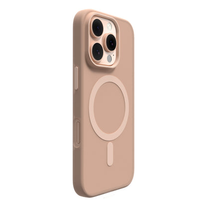 PURO Silicone case for iPhone 16 Pro Max Daylight MagSafe - beige – image 2