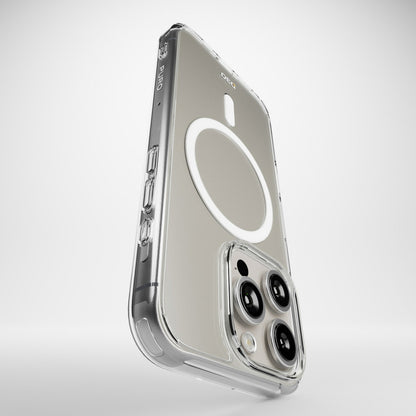PURO Silicone case for iPhone 16 Pro Impact Clear D3O MagSafe - transparent – image 2