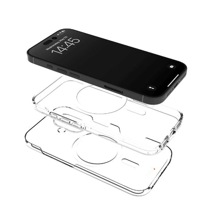 PURO Silicone case for iPhone 16 Plus Impact Clear D3O MagSafe - transparent – image 3