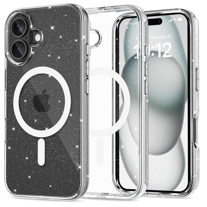 Tech-Protect Case cover for iPhone 16 FlexAir Hybrid MagSafe - transparent