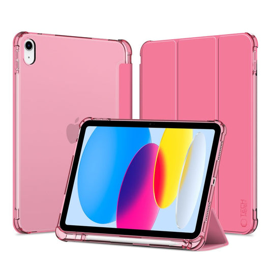 Tech-Protect Case cover for iPad 10 / 2022 SC Pen Hybrid - pink transparent