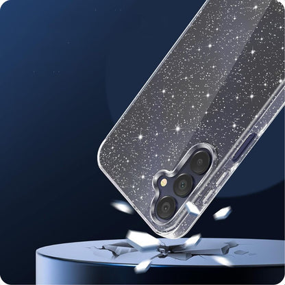 Tech-Protect Case cover for Samsung Galaxy A56 5G FlexAir - transparent glitter – image 3