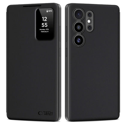 Tech-Protect Case cover for Samsung Galaxy S25 Ultra Smart Wallet - matte black