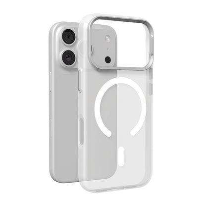 PURO Lightfeel MagSafe case for iPhone 17 Pro - transparent white