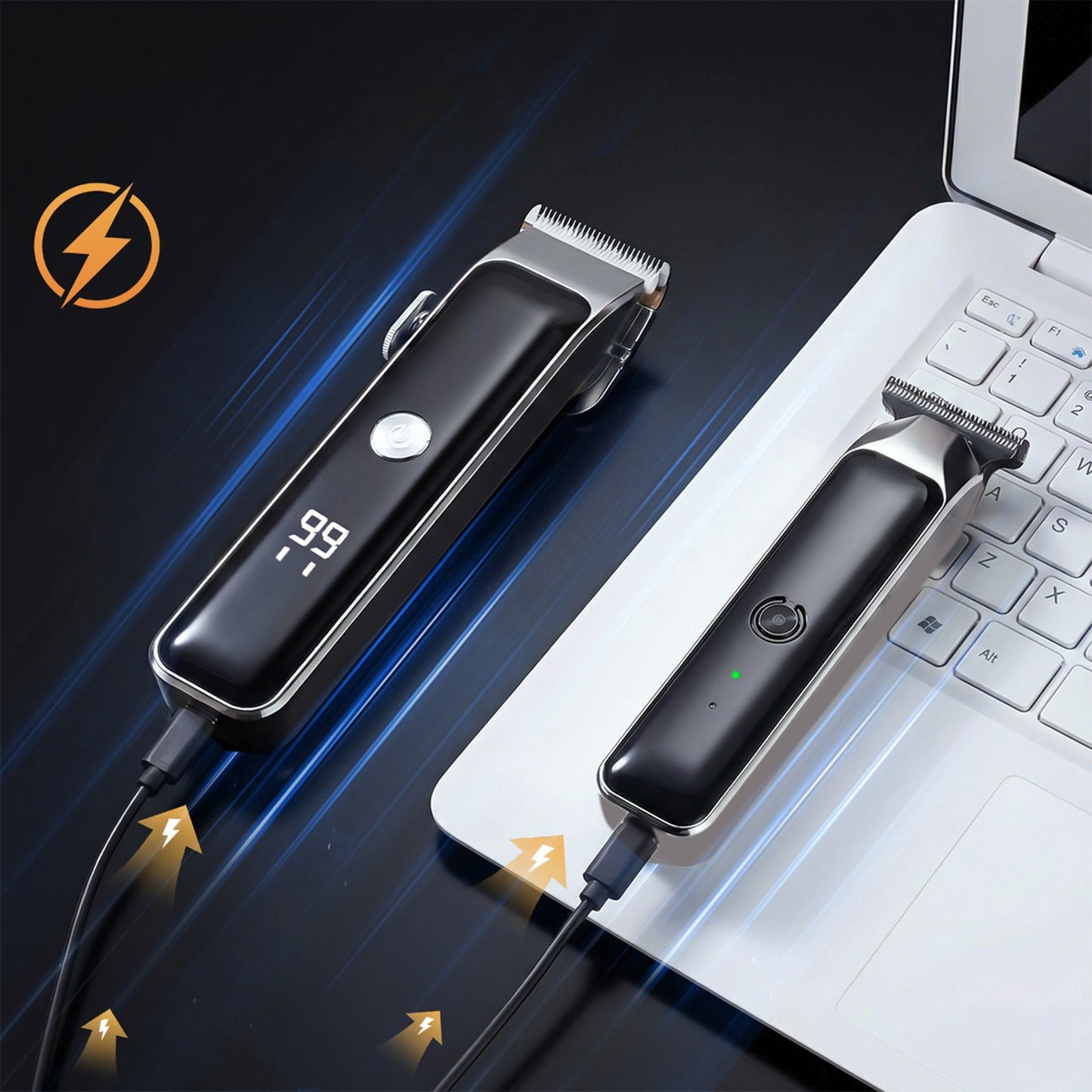 MAXGROOM Clipper with trimmer 7 LED USB-C attachments - set – image 5