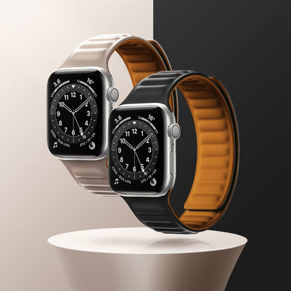 HURTEL Magnetic strap bracelet for Apple Watch 45 mm - red – image 7