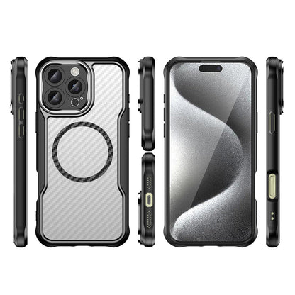 HURTEL Silicone case for iPhone 16 Pro Leading Series MagSafe - black – image 3