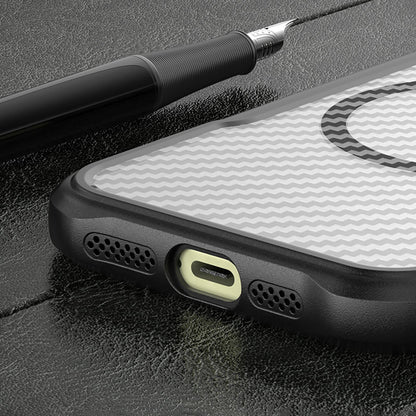 HURTEL Silicone case for iPhone 16 Pro Max Leading Series MagSafe - black – image 11