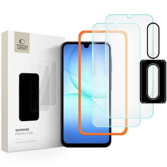 Tech-Protect Tempered glass for Samsung Galaxy A17 4G / 5G Supreme Easy - 3 pcs.