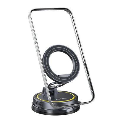 BASEUS Universal magnetic car holder for a smartphone - black – image 7