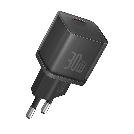 BASEUS USB-C EU GaN5S 30W wall charger - black
