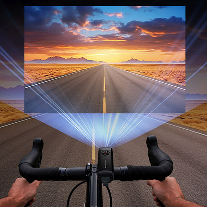 AKEEYO Sports video recorder camera for bicycle handlebars 710 Lite 1080P - black – image 9