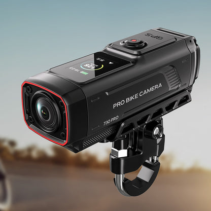AKEEYO 4K sports video recorder camera for the handlebar, bicycle, motorcycle, 730Pro - black – image 9