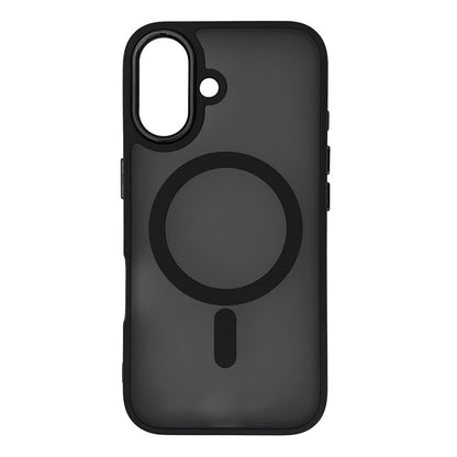 HURTEL Case cover for iPhone 16 Plus Magnetic Collection MagSafe - black