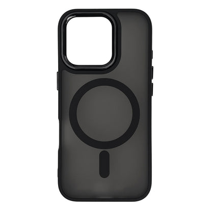 HURTEL Case cover for iPhone 16 Pro Max Magnetic Collection MagSafe - black