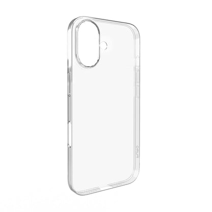 PURO Silicone case for iPhone 16 Puro 03 Nude - transparent