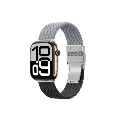 AmazingThing Set of 2 straps for Apple Watch 45/46/49 mm Blend Band - gray black / gray – image 3