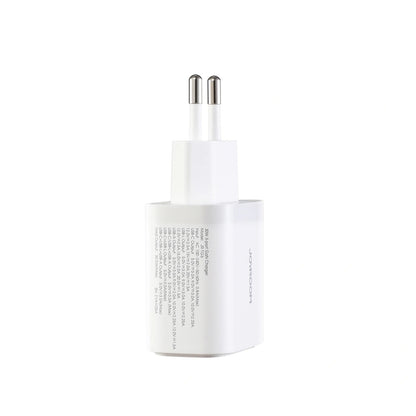 JOYROOM USB-A USB-C USB-L JR-TG6 GaN 30W wall charger - white – image 5