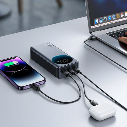 JOYROOM Powerbank 30000mAh USB-A USB-C with 65W display - black – image 10