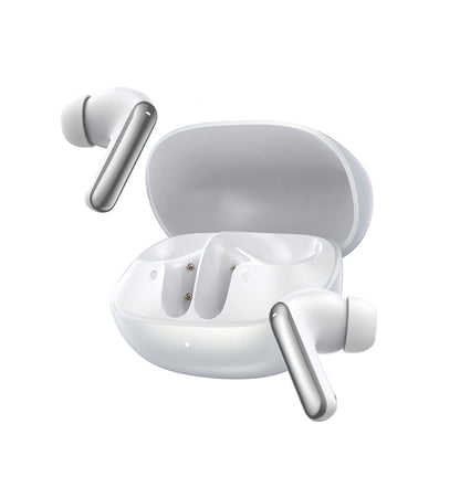 QCY Wireless in-ear headphones with ANC noise reduction - white