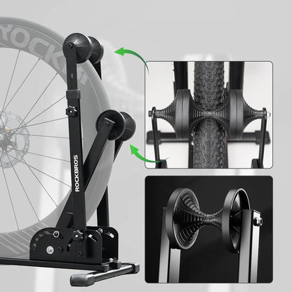 ROCKBROS Folding service bicycle stand - black – image 3