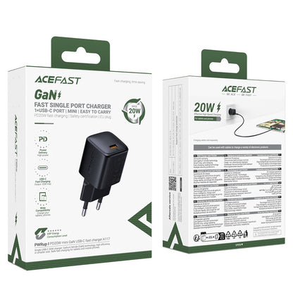 DUDAO USB-A USB-C GaN PD 30W wall charger - black – image 15