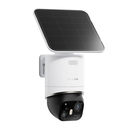 Dreame 360 Outdoor Camera with Solar Panel 4K 8MP 2.4GHz WiFi 13000mAh - White