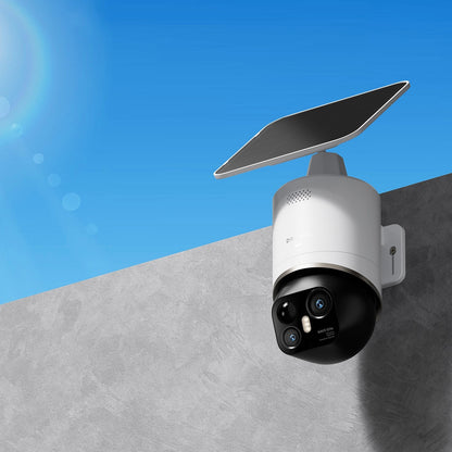Dreame 360 Outdoor Camera with Solar Panel 4K 8MP 2.4GHz WiFi 13000mAh - White – image 3