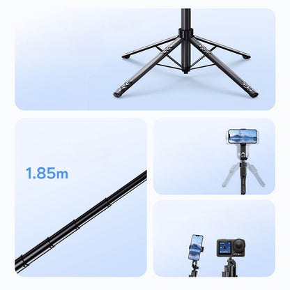 ORICO Selfie stick tripod 1/4'' for phone camera camera with 360 rotation Bluetooth - black – image 27