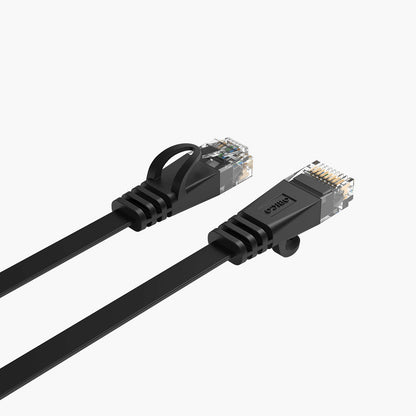 ORICO Flat Ethernet CAT7 10Gbps RJ45 LAN internet cable 8m - black – image 4