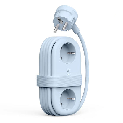 ORICO Power strip 6in1 AC USB-A USB-C GaN 65W - blue