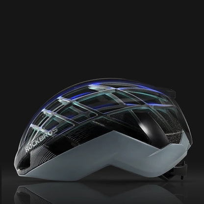 ROCKBROS Adjustable bicycle helmet 54-58 cm - black – image 6