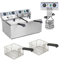 TIMER 2x9L electric fryer - Carlat
