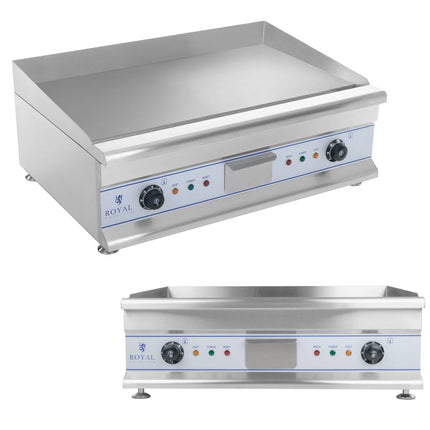 Double grill electric grill board 60cm