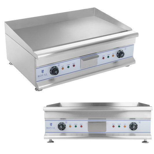 Royal Catering Large double grill, powered by 230V, 75cm