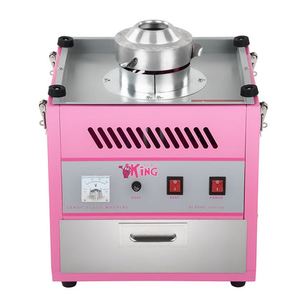 Electric cotton candy machine without lid
