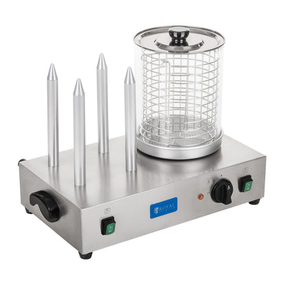 Royal Catering Water heater for hot dogs and buns Hot dog 2 x 300W – image 3