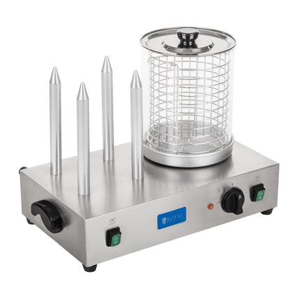 Water heater for hot dogs and buns Hot dog 2 x 300W