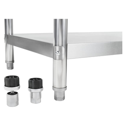 Royal Catering The stainless steel gastronomy rack 120x48.5x155cm – image 6